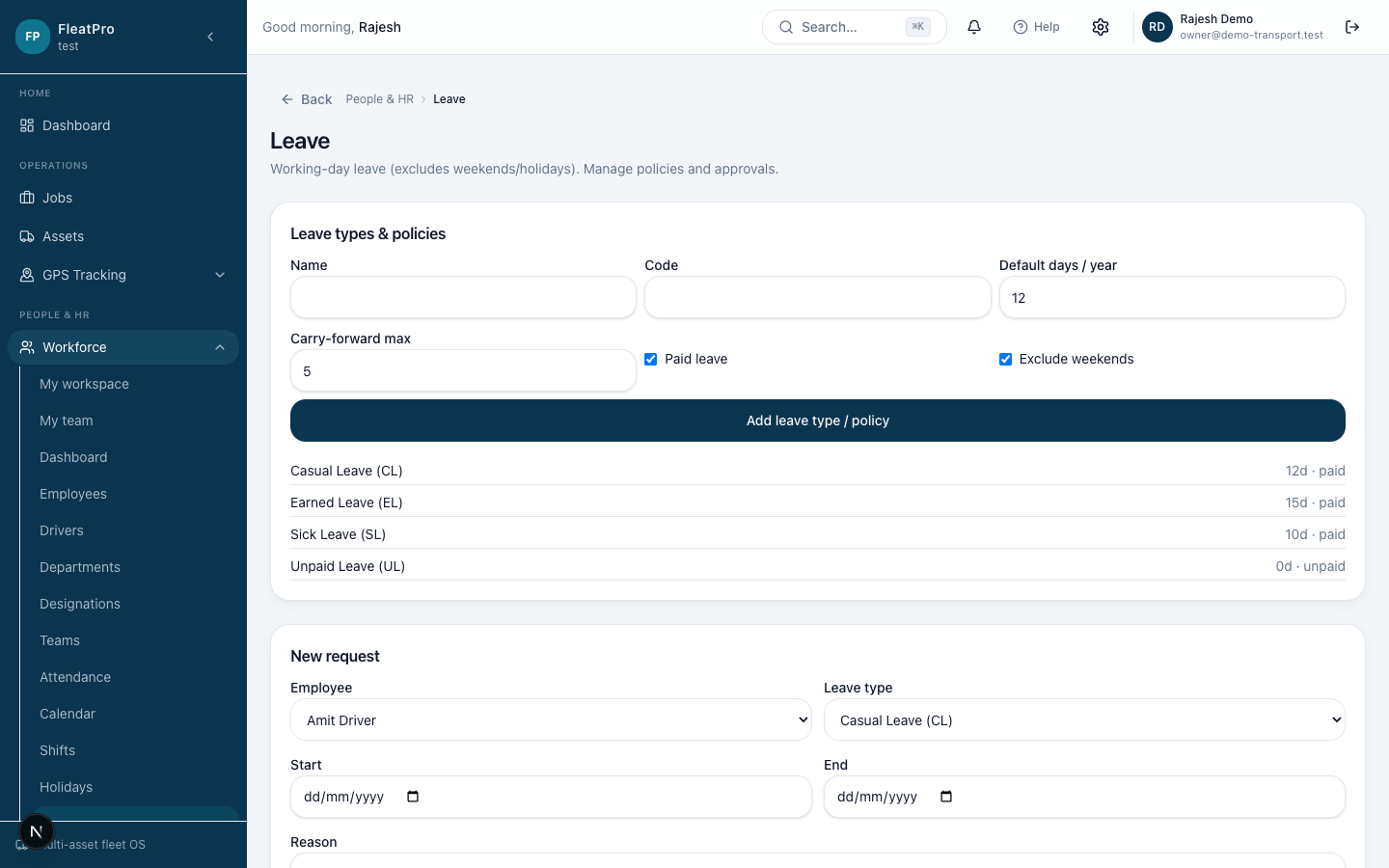 TransitMesh — Leave